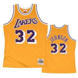 Mitchell and Ness: Canotta Magic Johnson, Los Angeles Lakers 1984/85