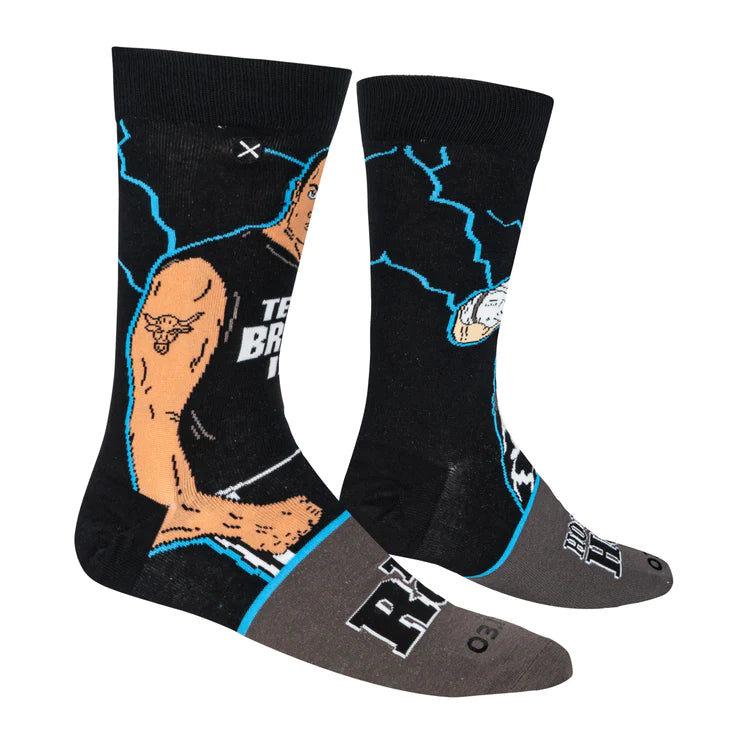 Calzini Wrestlemania  The Rock vs Hulk Hogan  - Odd Sox