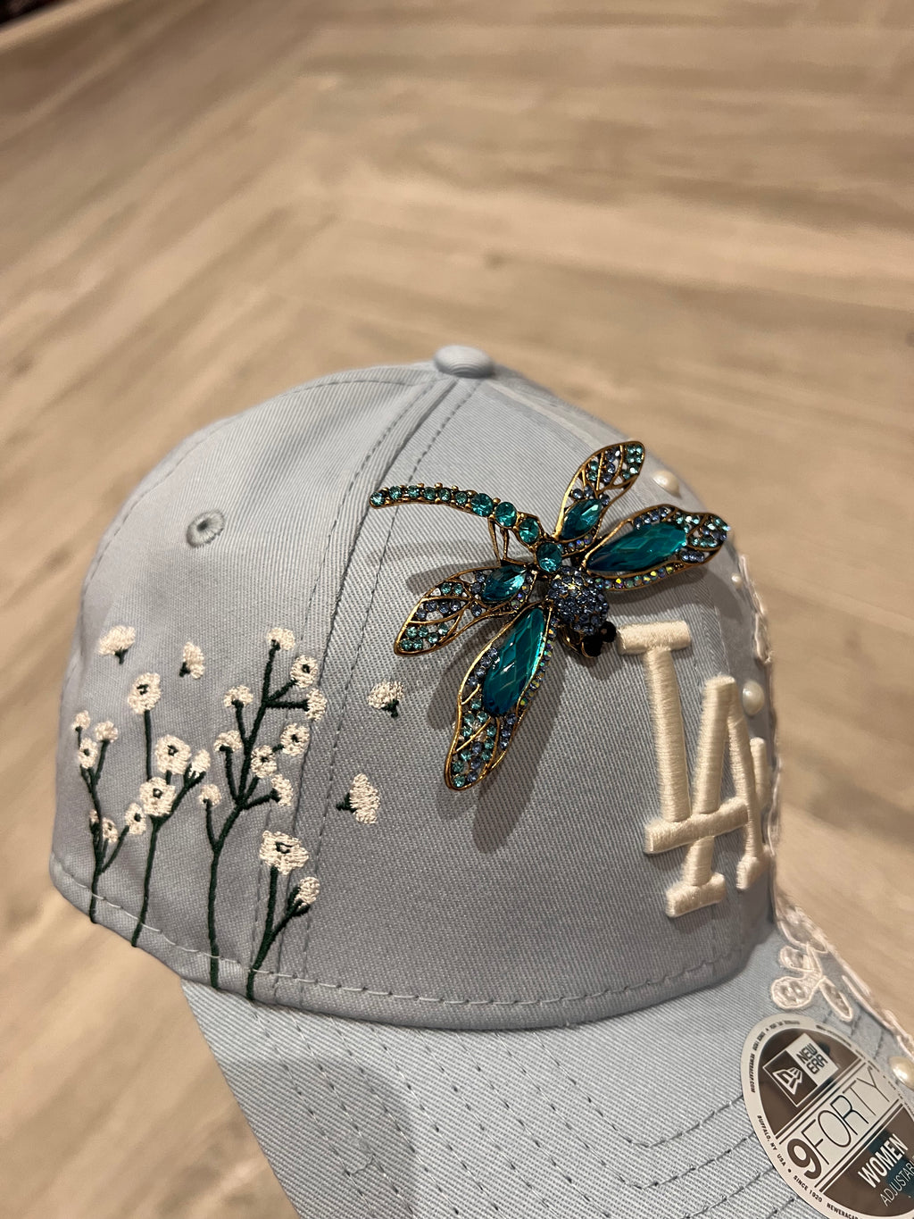 Custom Cap -  LA Dodgers by New Era "Blue Dragonfly”