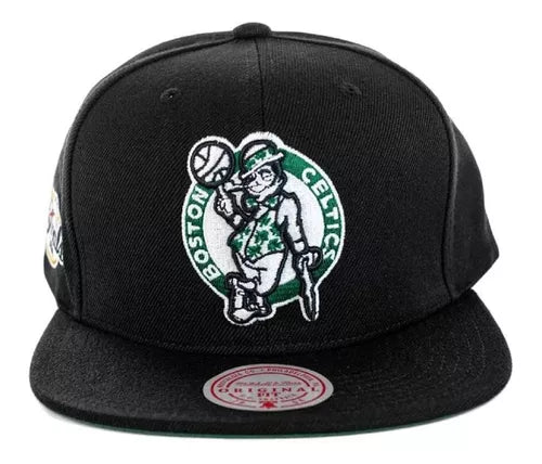 NBA FINALS  - Cappellino Ufficiale Boston Celtics , Mitchell and Ness