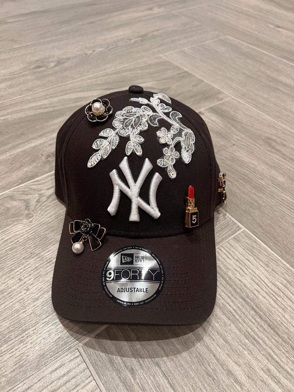 Custom Cap -  NY Yankees by New Era "Coco Brown"