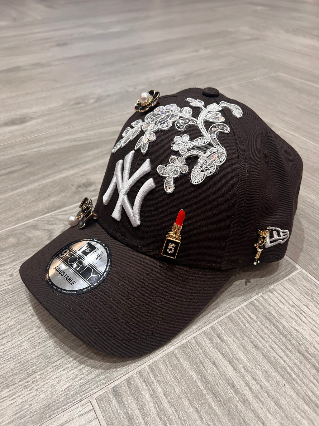 Custom Cap -  NY Yankees by New Era "Coco Brown"