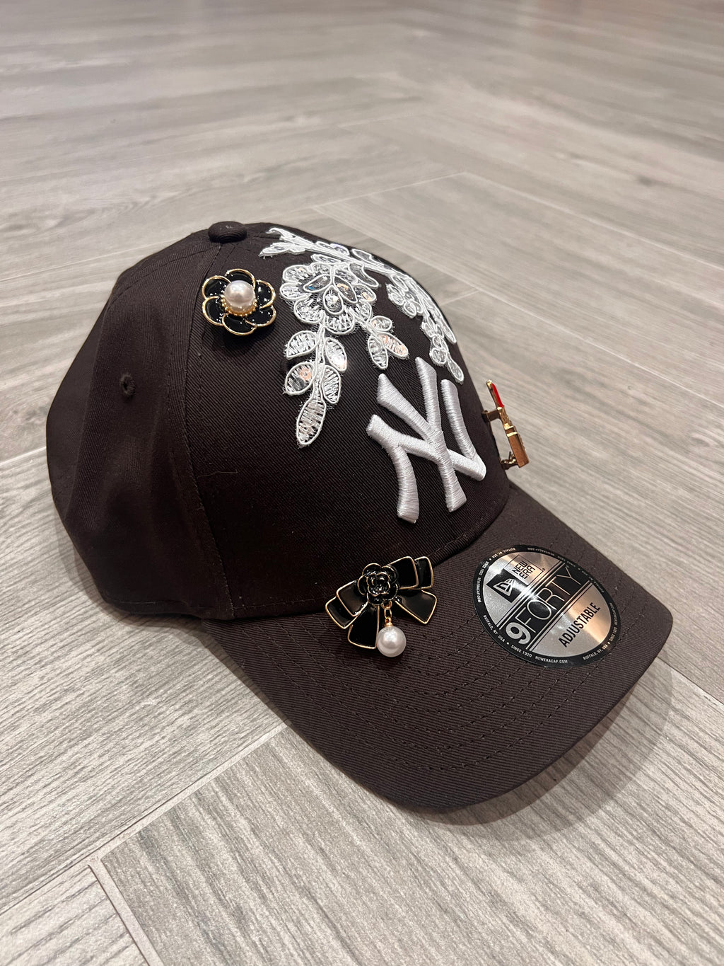 Custom Cap -  NY Yankees by New Era "Coco Brown"