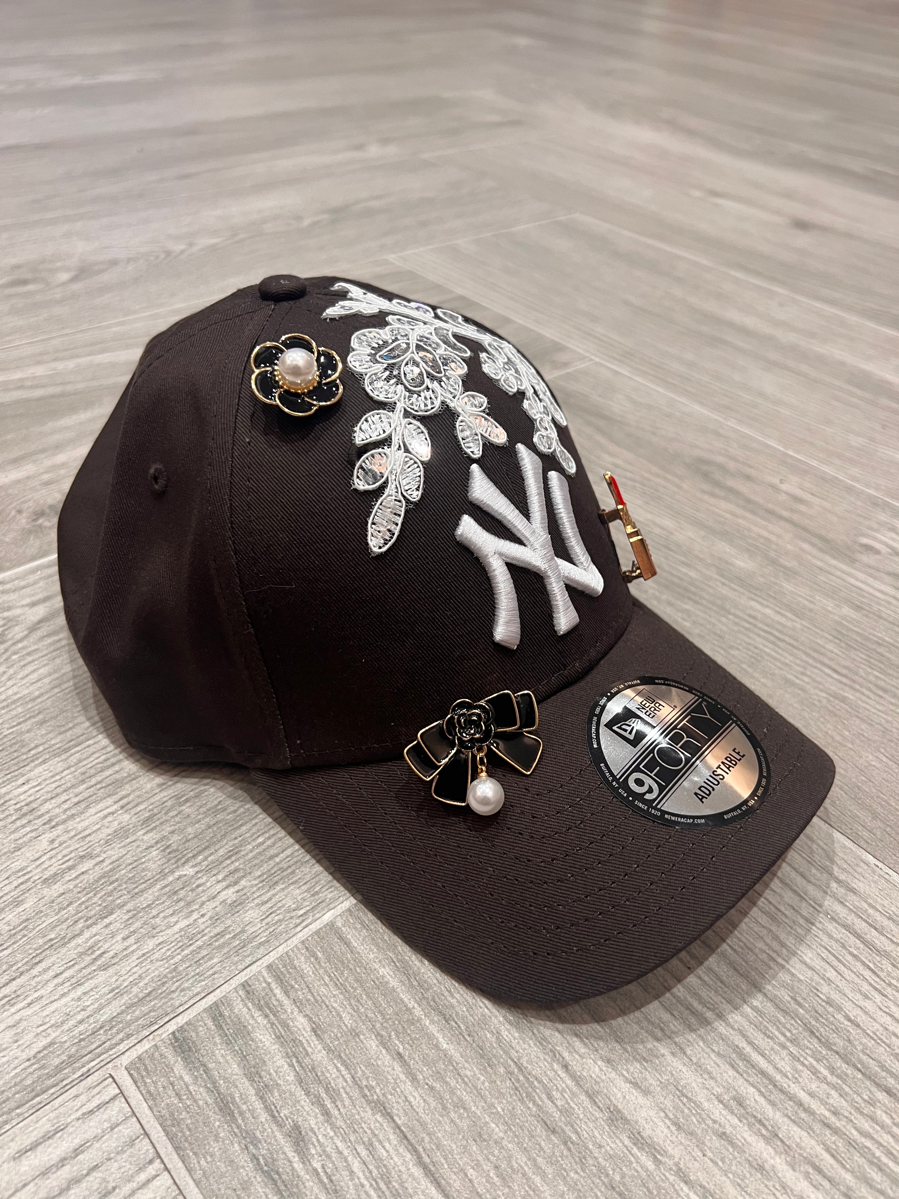 Custom Cap -  NY Yankees by New Era "Coco Brown"