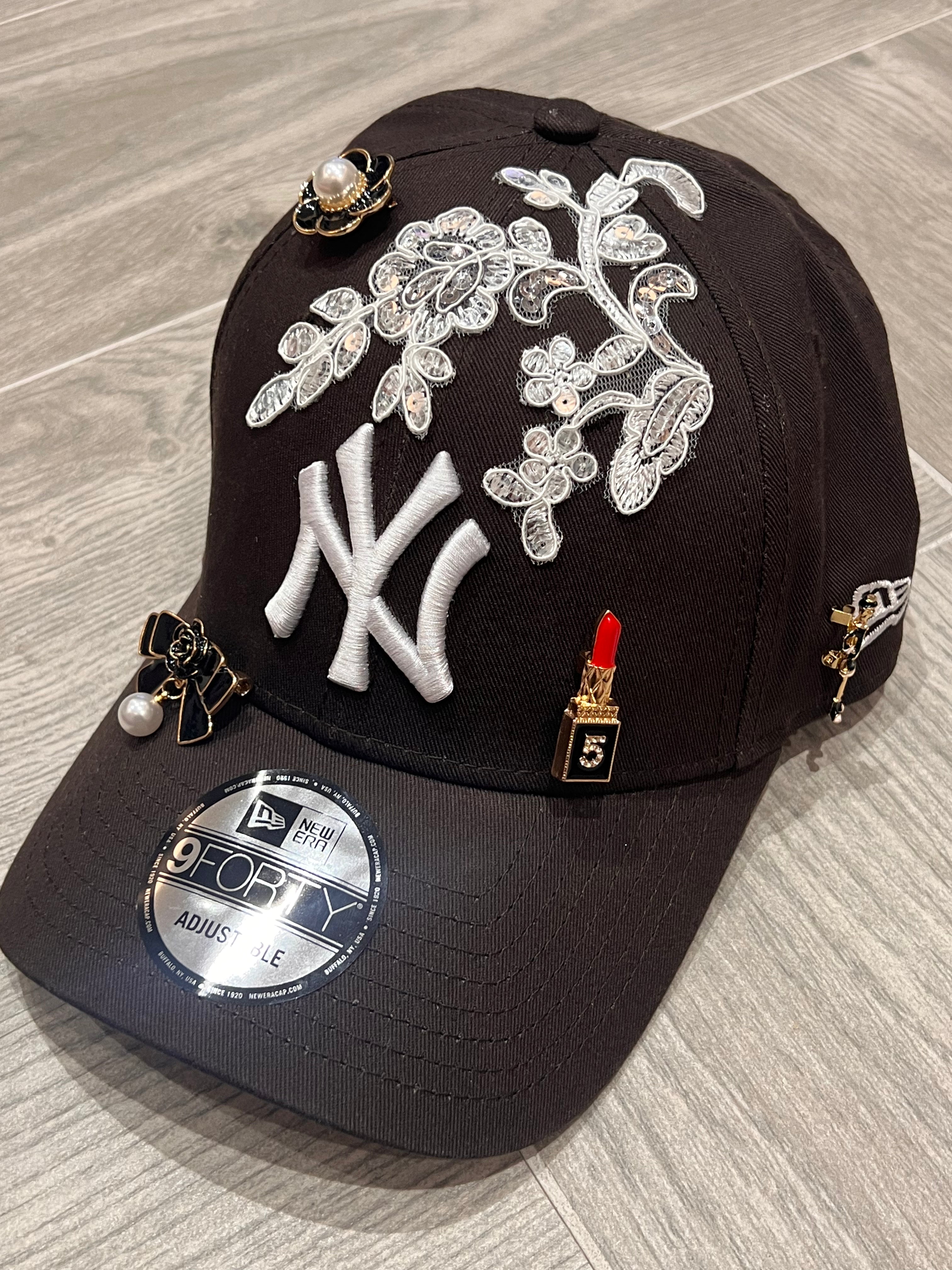 Custom Cap -  NY Yankees by New Era "Coco Brown"