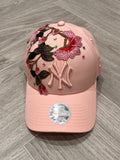 Custom Cap -  NY Yankees by New Era "Pink Rose"