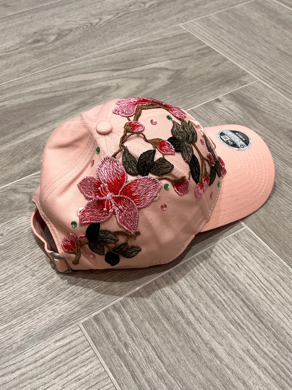 Custom Cap -  NY Yankees by New Era "Pink Rose"