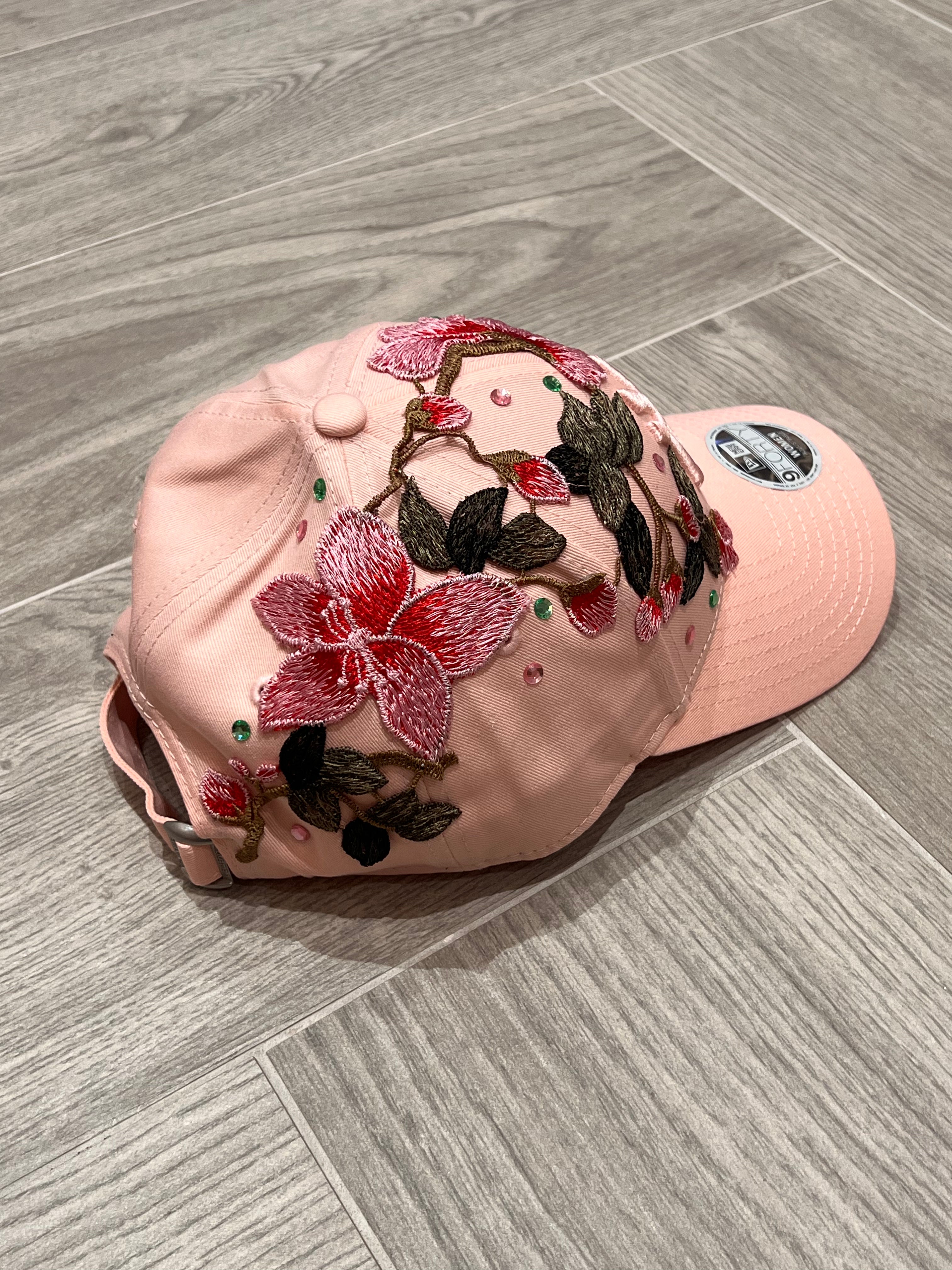 Custom Cap -  NY Yankees by New Era "Pink Rose"