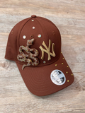 Custom Cap -  NY Yankees by New Era " Gold Snake”