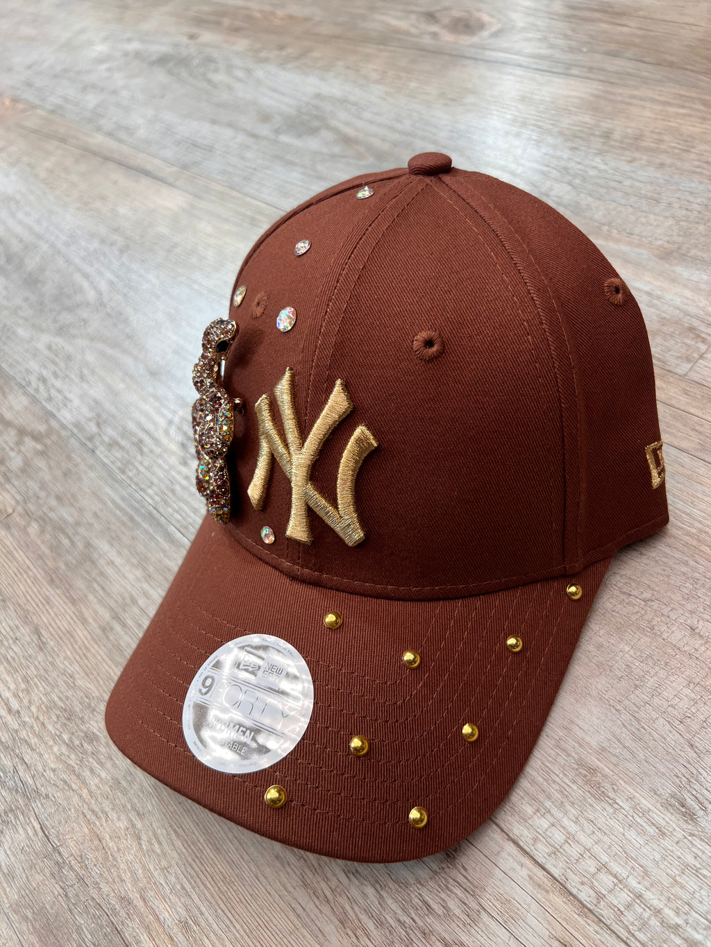 Custom Cap -  NY Yankees by New Era " Gold Snake”