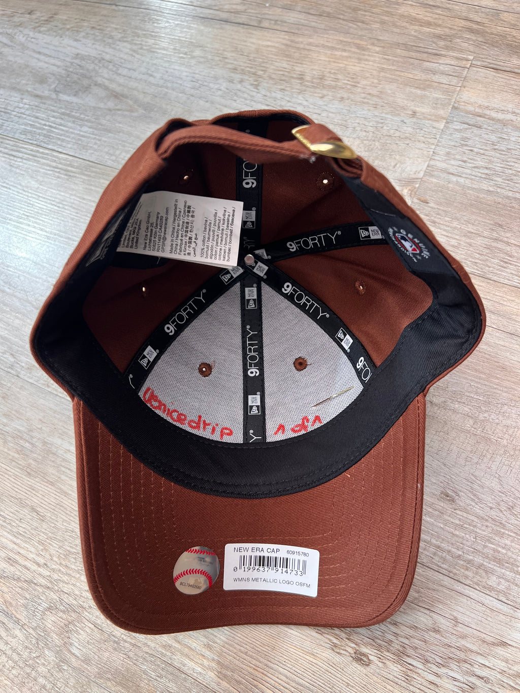 Custom Cap -  NY Yankees by New Era " Gold Snake”
