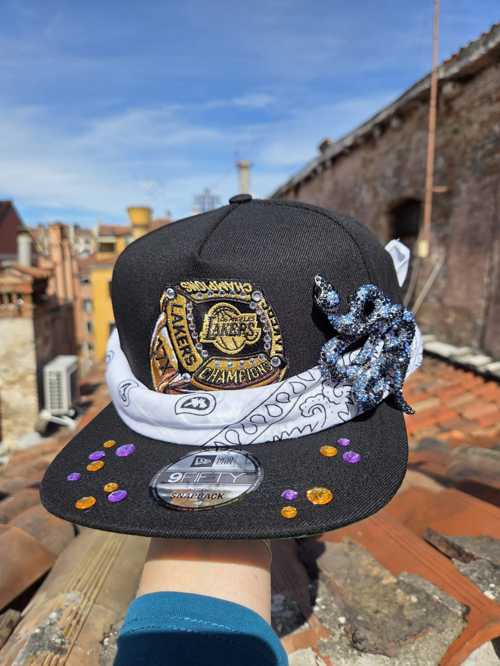 Cappellino Customizzato Black Mamba