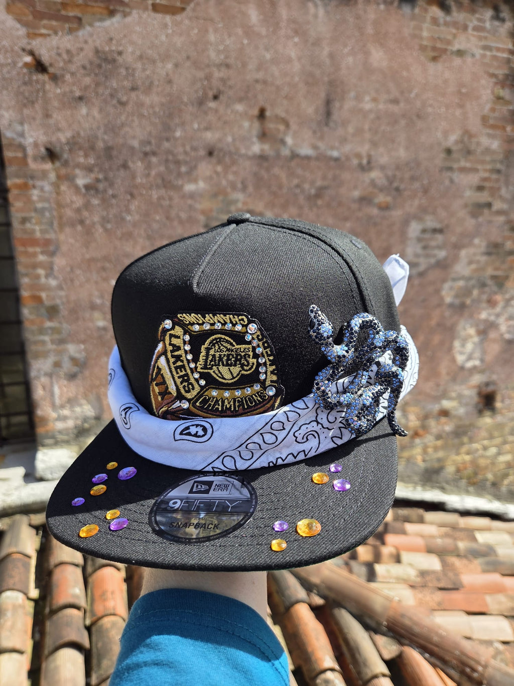Cappellino Customizzato Black Mamba