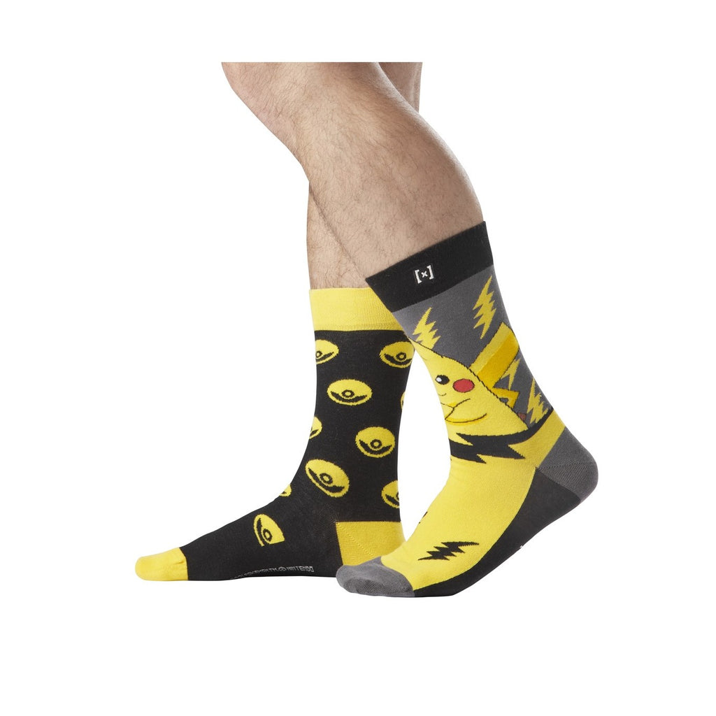 Calzini Pikachu, Pokemon - Capslab (black)