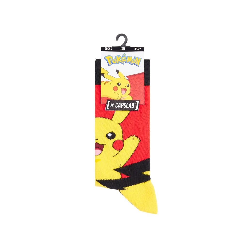 Calzini Pikachu, Pokemon - Capslab (red)