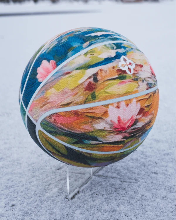 Pallone da basket da collezione - Special Edition - "Waterlilies"