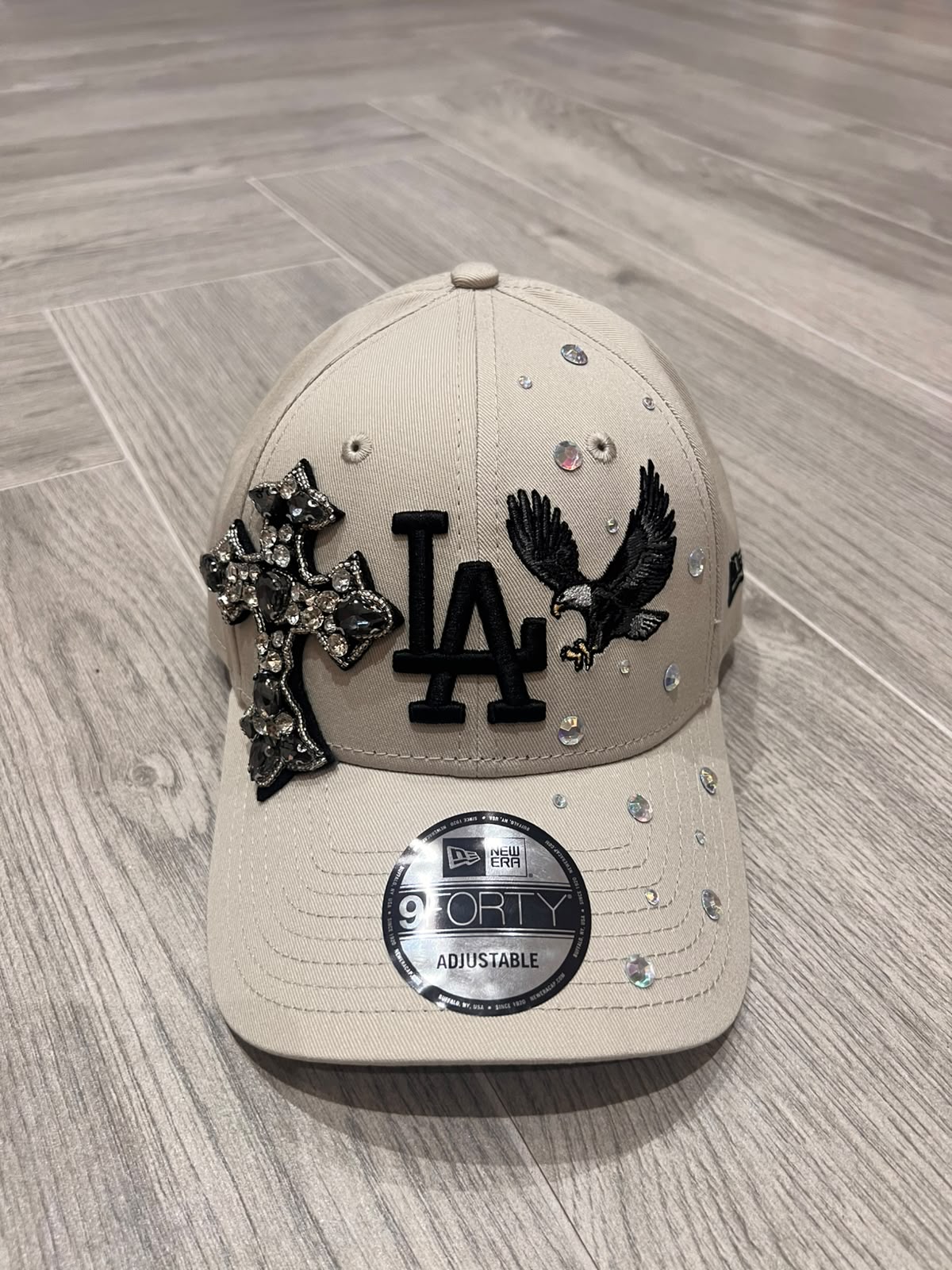 Custom Cap -  LA Dodgers by New Era "Crystal Eagle"