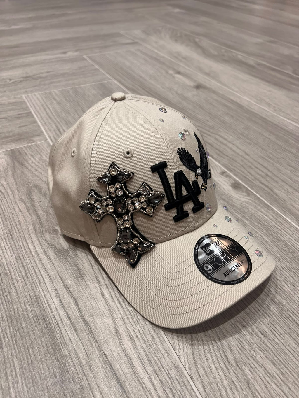 Custom Cap -  LA Dodgers by New Era "Crystal Eagle"