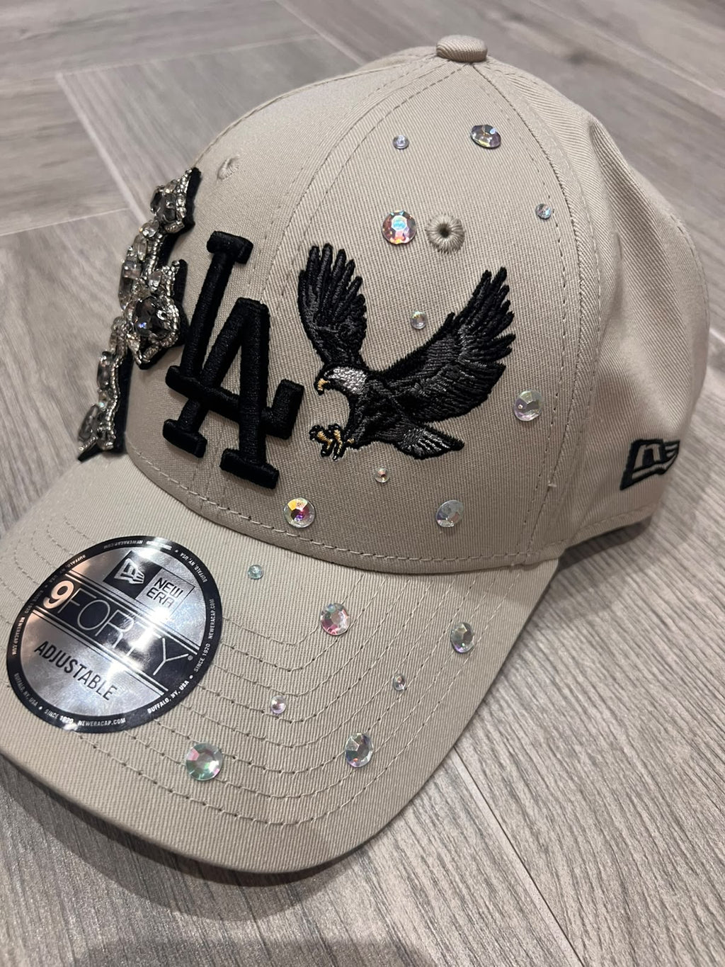 Custom Cap -  LA Dodgers by New Era "Crystal Eagle"