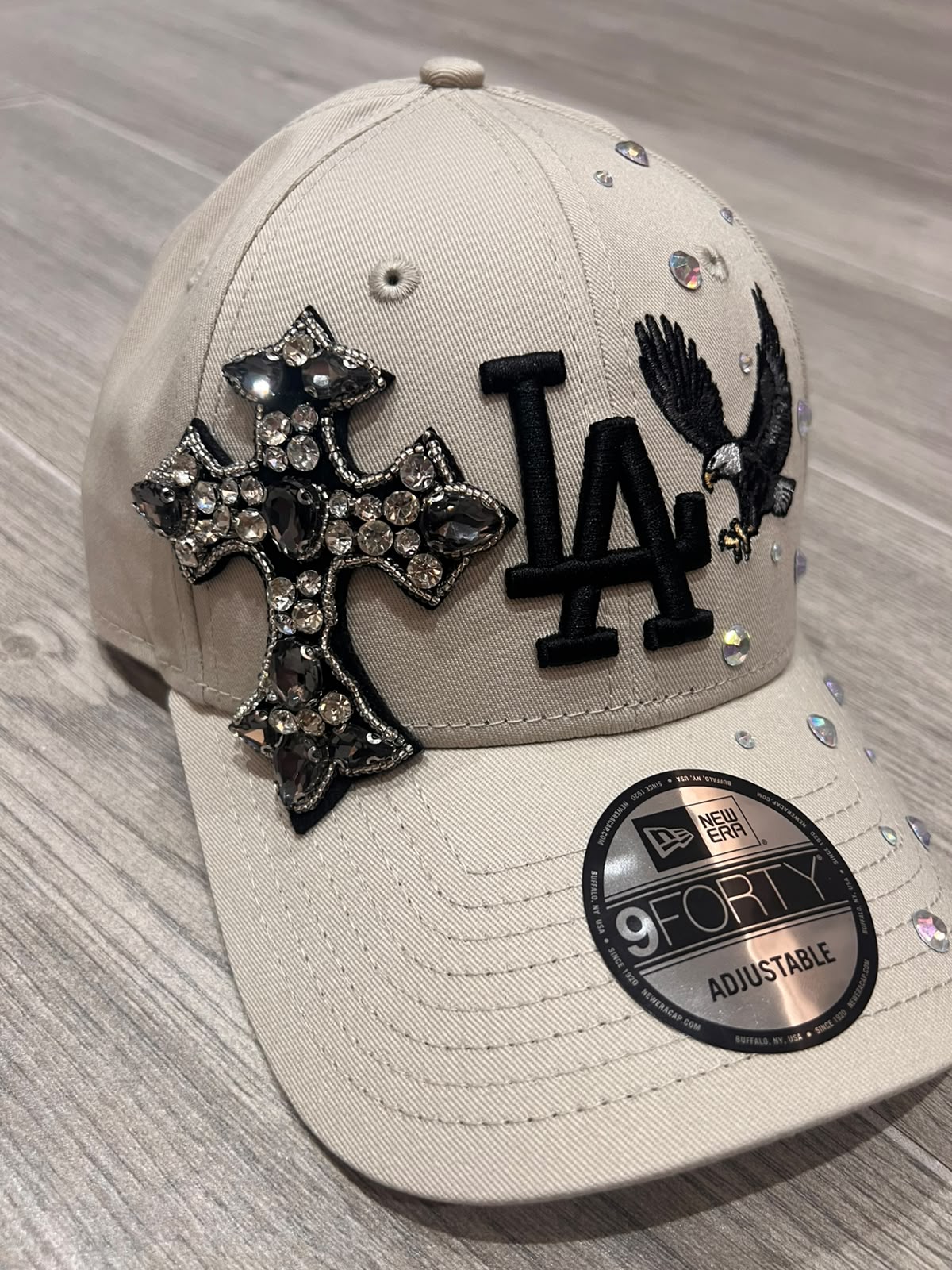 Custom Cap -  LA Dodgers by New Era "Crystal Eagle"
