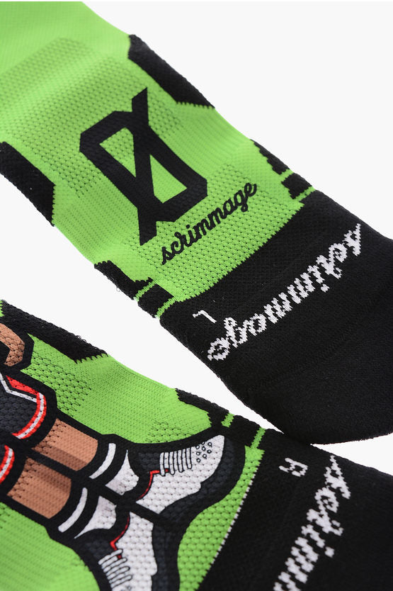 Calzini Ufficiali "Scrimmage" - Dennis Rodman "The Worm" (green)