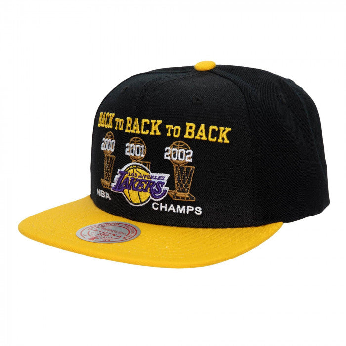 NBA FINALS  - Cappellino Ufficiale Los Angeles Lakers , Mitchell and Ness