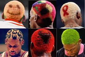 Calzini Ufficiali "Scrimmage" - Dennis Rodman "The Worm" (red)