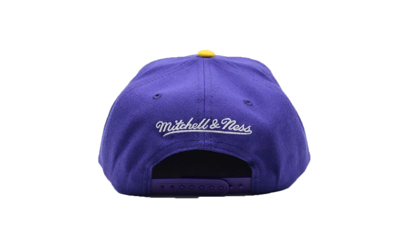 NBA FINALS - Cappellino Ufficiale Los Angeles Lakers , Mitchell and Ness