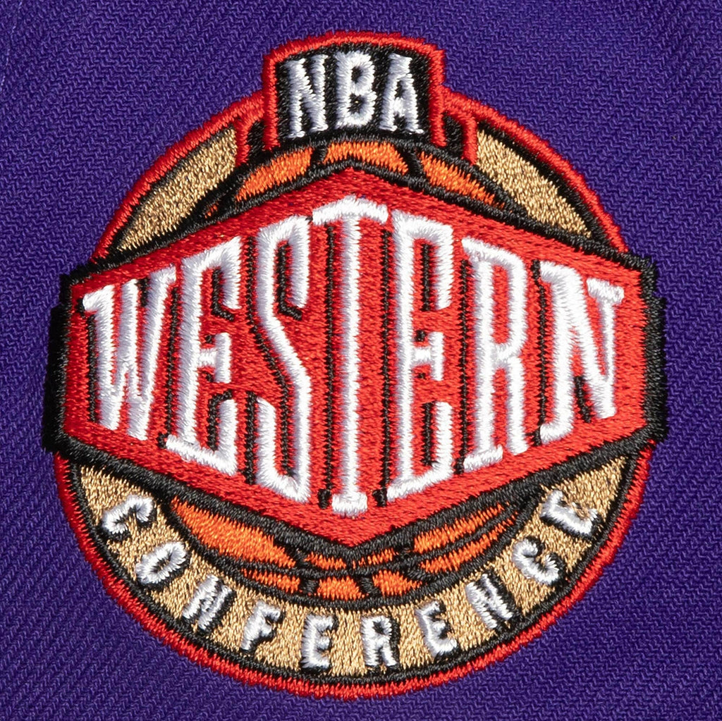 NBA CONFERENCE PATCH - Cappellino Los Angeles Lakers , Mitchell and Ness