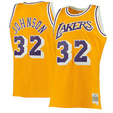 Mitchell and Ness: Canotta Magic Johnson, Los Angeles Lakers 1984/85