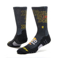 Calzini Ufficiali "Scrimmage" - This job is done, Lakers Champions 2020 (black)