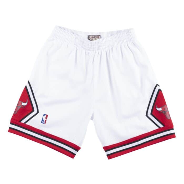 Pantaloncino Swingman Shorts Chicago Bulls White - Mitchell and Ness