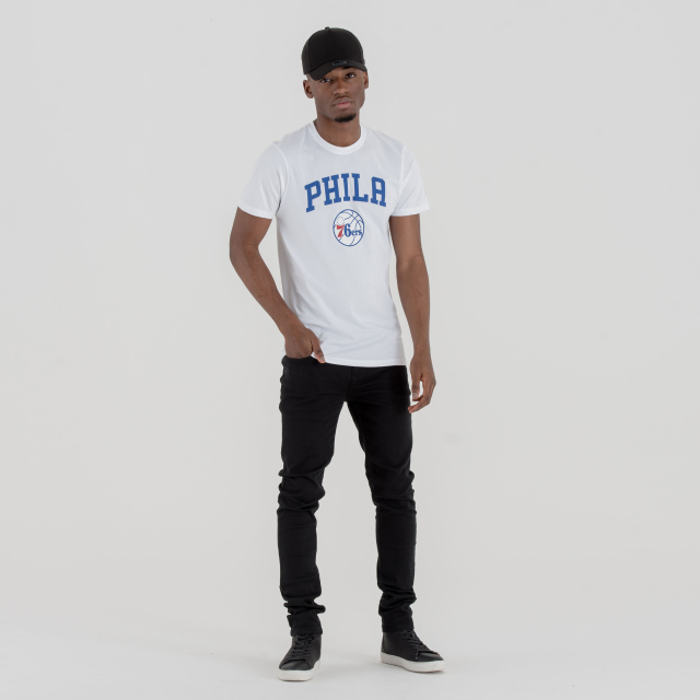 Philadelphia 76ers New Era Localized T-Shirt - Black